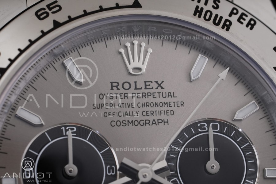 Daytona 126509 RCF 1:1 Best Edition Gray/Black Dial on SS Bracelet SH4131 (Weighted)