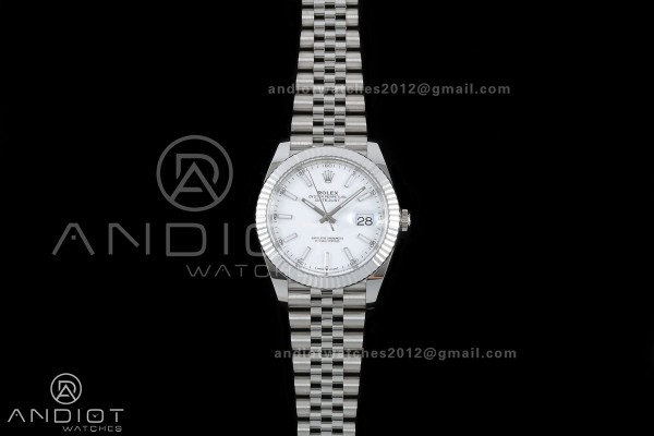 DateJust 41 126334 GOLD Maker 1:1 Best Edition Whi...