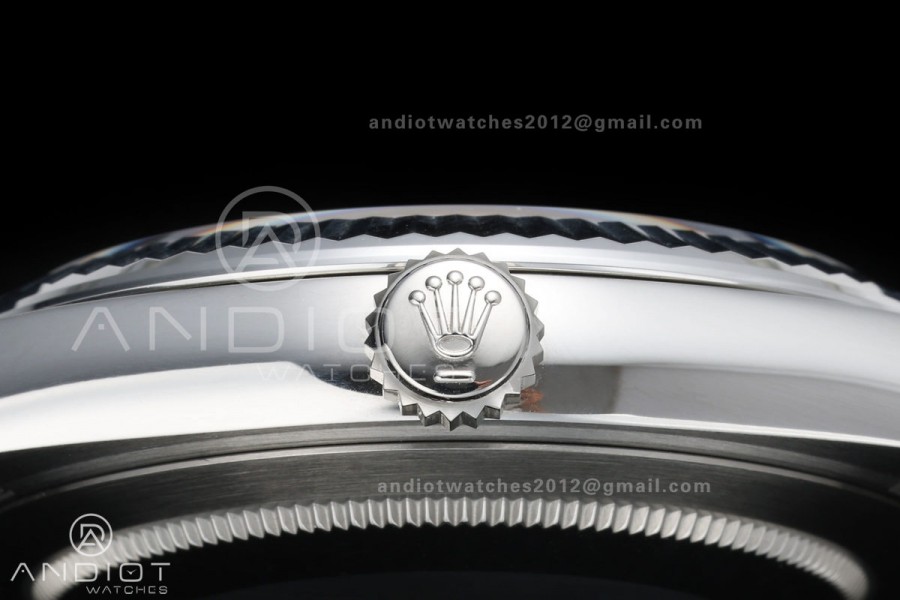 DateJust 41 126334 GOLD Maker 1:1 Best Edition Blue Diamonds Dial on Jubilee Bracelet JH3235 (Free Sprung)