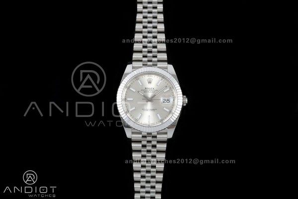 DateJust 41 126334 GOLD Maker 1:1 Best Edition Sil...