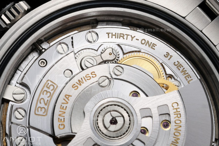 DateJust 41 126334 GOLD Maker 1:1 Best Edition Black Diamonds Dial on Jubilee Bracelet JH3235 (Free Sprung)