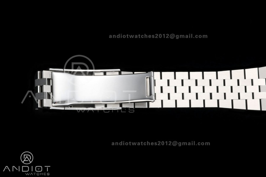 DateJust 41 126334 GOLD Maker 1:1 Best Edition Black Diamonds Dial on Jubilee Bracelet JH3235 (Free Sprung)