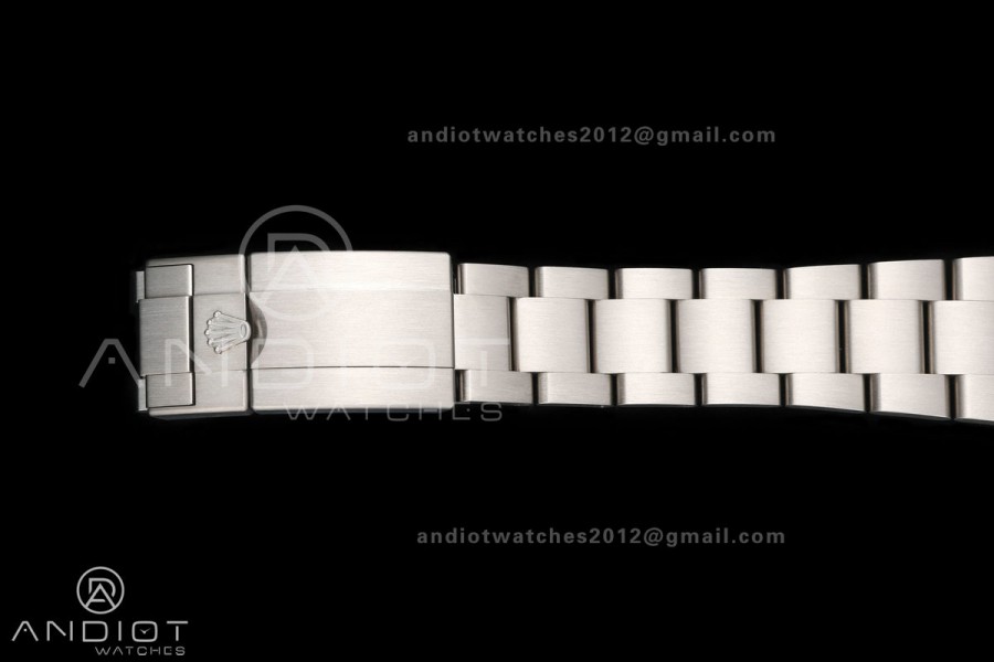 Yacht-Master 226627 Titanium GOLD Maker 1:1 Best Edition Black Dial on Titanium Bracelet JH3235 V18 (Free Sprung)