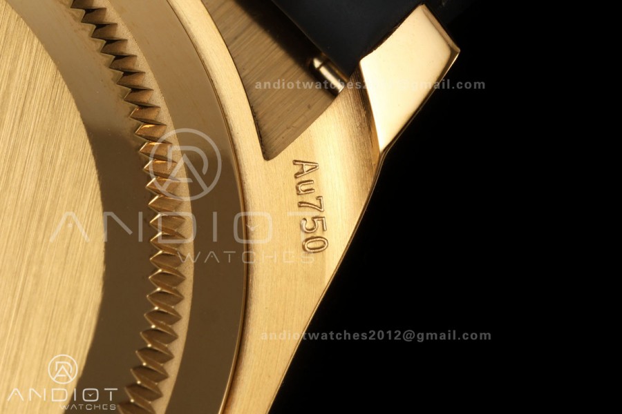 Daytona 126518 QF 1:1 Best Edition YG/Black Dial on Oysterflex Strap JH4131 V18 Weighted (Free Sprung)