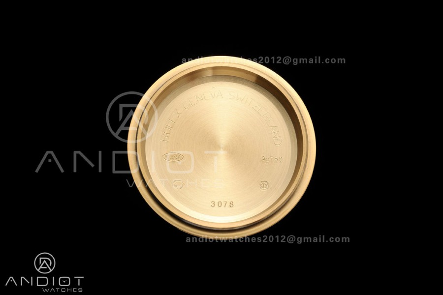 Daytona 126518 QF 1:1 Best Edition YG/Black Dial on Oysterflex Strap JH4131 V18 Weighted (Free Sprung)