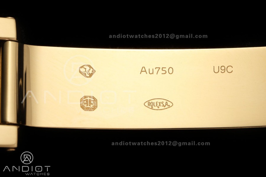 Daytona 126518 QF 1:1 Best Edition Black/YG Dial on Oysterflex Strap JH4131 V18 Weighted (Free Sprung)