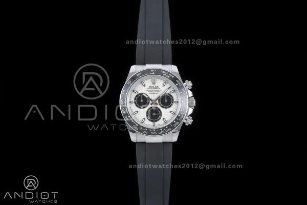 Daytona 126519 QF 1:1 Best Edition Meteorite Dial on Oysterflex Strap JH4131 V18 Weighted (Free Sprung)