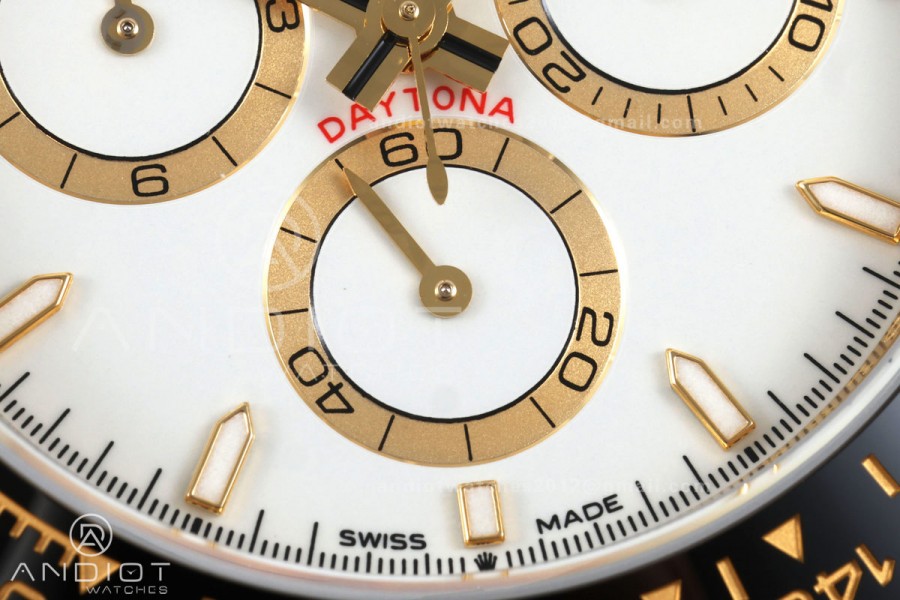 Daytona 126518 QF 1:1 Best Edition White Dial on Oysterflex Strap JH4131 V10 Weighted (Free Sprung)