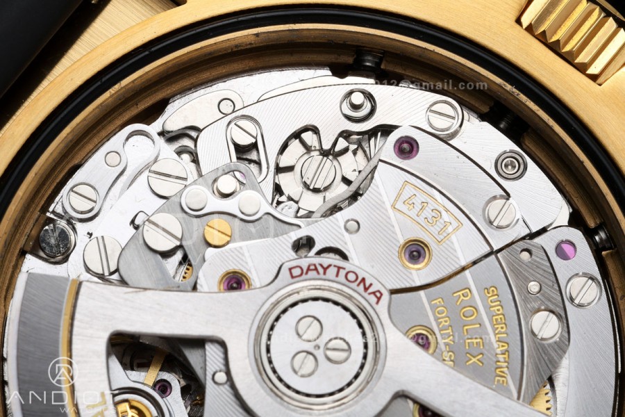 Daytona 126518 QF 1:1 Best Edition Meteorite Dial on Oysterflex Strap JH4131 V10 Weighted (Free Sprung)