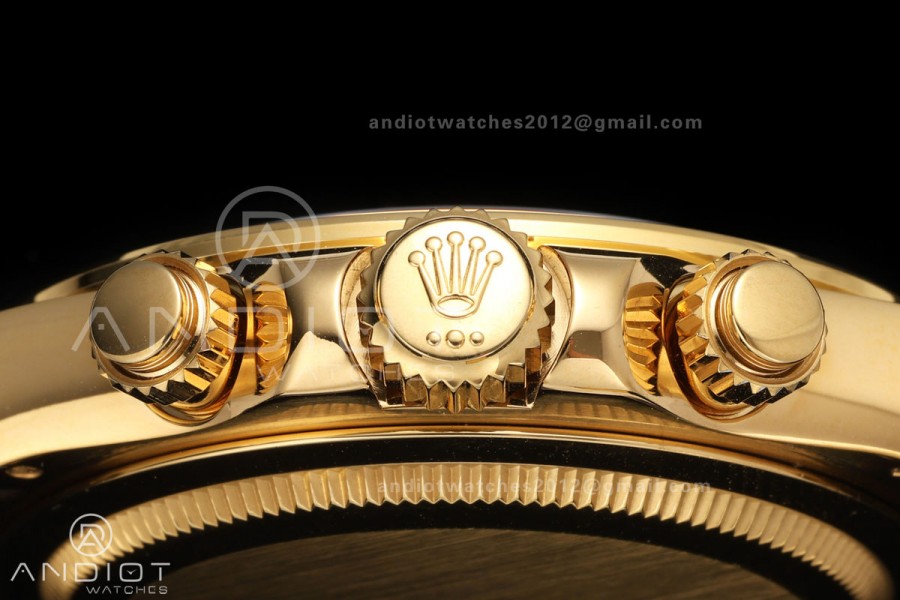 Daytona 126518 QF 1:1 Best Edition Meteorite Dial on Oysterflex Strap JH4131 V10 Weighted (Free Sprung)