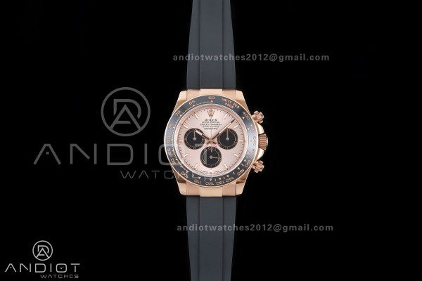 Daytona 126515 QF 1:1 Best Edition RG/Black Dial o...