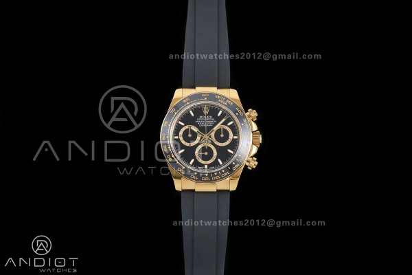 Daytona 126518 QF 1:1 Best Edition Black Dial on O...