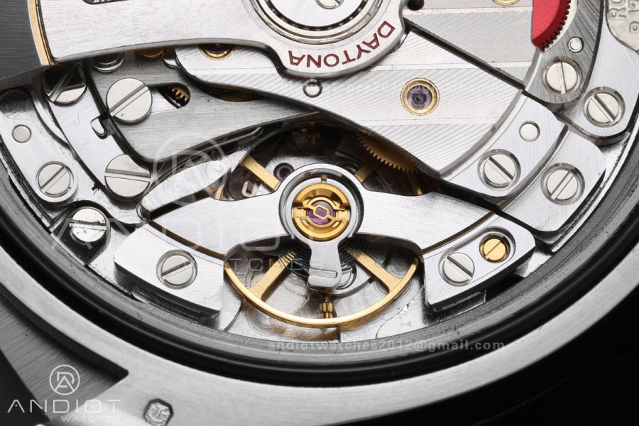 Daytona 126519 QF 1:1 Best Edition Black/Silver Dial on Oysterflex Strap JH4131 V18 Weighted (Free Sprung)