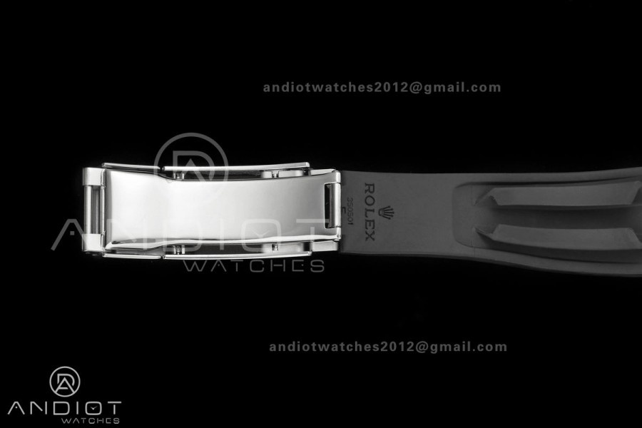 Daytona 126519 QF 1:1 Best Edition Black/Silver Dial on Oysterflex Strap JH4131 V18 Weighted (Free Sprung)