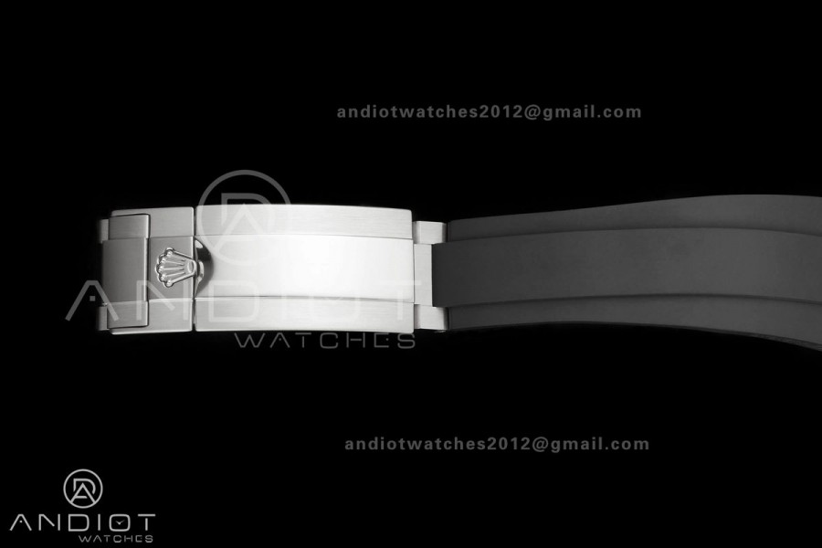 Yacht-Master 42mm 226659 SS QF 1:1 Best Edition on Oysterflex Strap JH3235 Weighted V18 (Free Sprung)