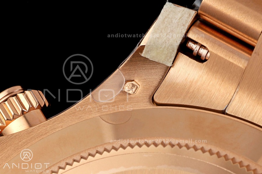 Daytona 116505 VF 1:1 Best Edition 904L Steel Brown Dial on RG Bracelet DD4130