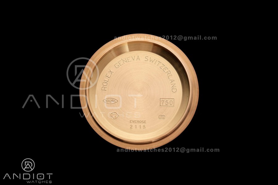 Daytona 116505 VF 1:1 Best Edition 904L Steel Brown Dial on RG Bracelet DD4130