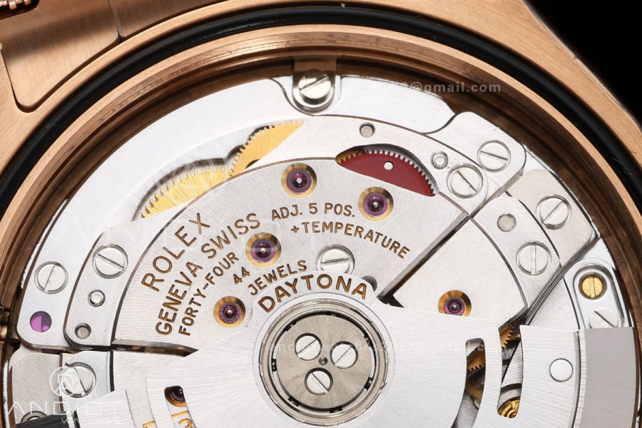 Daytona 116505 VF 1:1 Best Edition 904L Steel Brown Dial on RG Bracelet DD4130