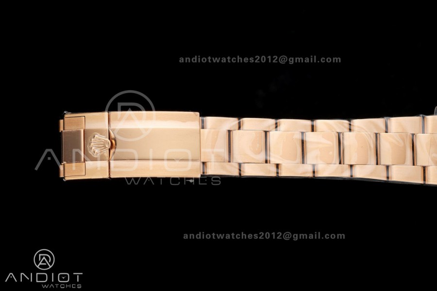 Daytona 116505 VF 1:1 Best Edition 904L Steel Brown Dial on RG Bracelet DD4130