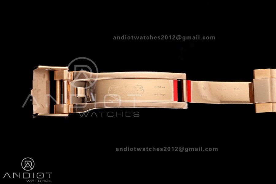 Daytona 116505 VF 1:1 Best Edition 904L Steel Brown Dial on RG Bracelet DD4130