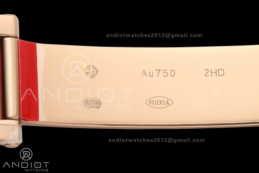 Daytona 116505 VF 1:1 Best Edition 904L Steel Brown Dial on RG Bracelet DD4130