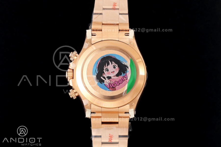 Daytona 116505 VF 1:1 Best Edition 904L Steel Brown Dial on RG Bracelet DD4130