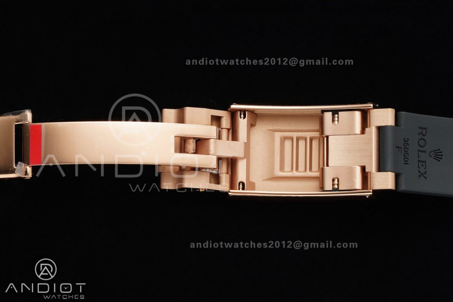 Daytona 116515 VF 1:1 Best Edition 904L Steel Chocolate Dial on Oysterflex Strap DD4130