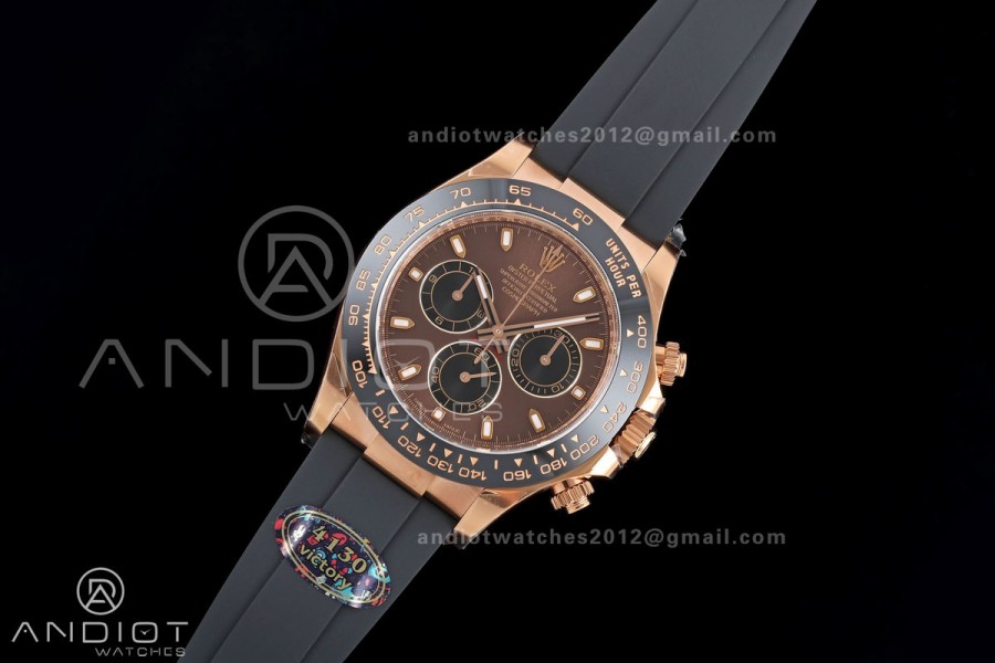 Daytona 116515 VF 1:1 Best Edition 904L Steel Brown/Black Dial on Oysterflex Strap DD4130