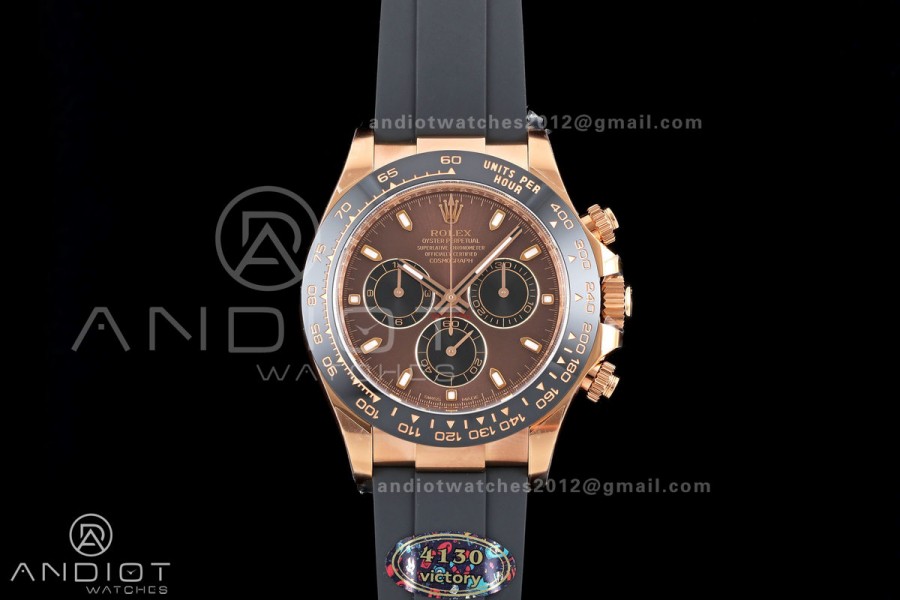 Daytona 116515 VF 1:1 Best Edition 904L Steel Brown/Black Dial on Oysterflex Strap DD4130