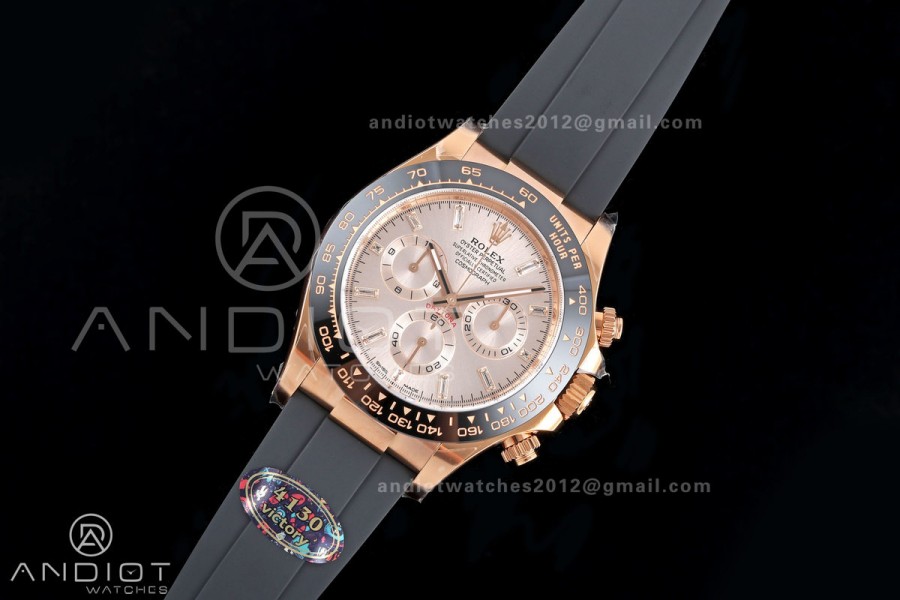 Daytona 116515 VF 1:1 Best Edition 904L Steel RG Crystal Dial on Oysterflex Strap DD4130