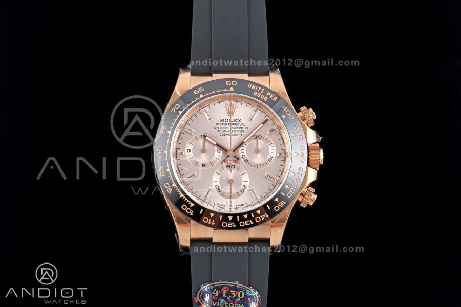 Daytona 116515 VF 1:1 Best Edition 904L Steel RG Crystal Dial on Oysterflex Strap DD4130