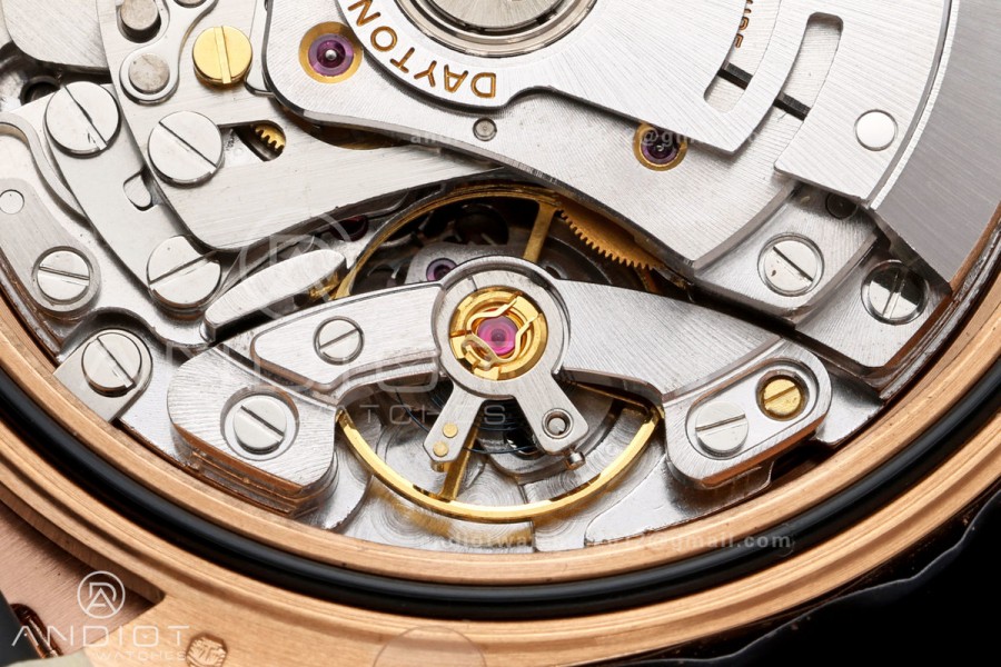 Daytona 116515 VF 1:1 Best Edition 904L Steel Black Diamonds Dial on Oysterflex Strap DD4130