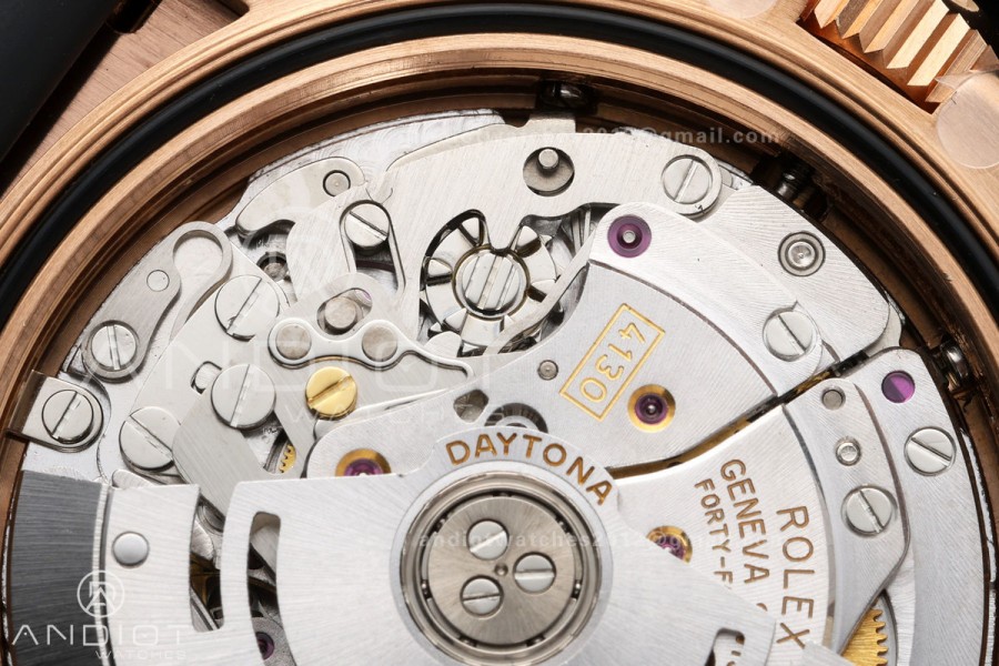 Daytona 116515 VF 1:1 Best Edition 904L Steel Black Diamonds Dial on Oysterflex Strap DD4130