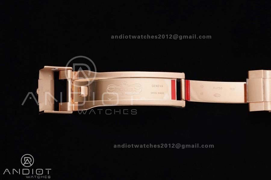 Daytona 116515 VF 1:1 Best Edition 904L Steel Black Diamonds Dial on Oysterflex Strap DD4130