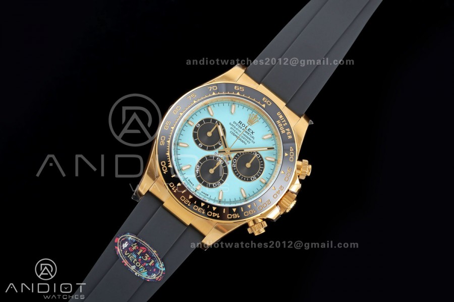 Daytona 126518 VF 1:1 Best Edition 904L Steel Tiffany Blue Dial on Oysterflex Strap DD4131