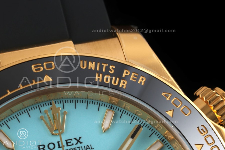 Daytona 126518 VF 1:1 Best Edition 904L Steel Tiffany Blue Dial on Oysterflex Strap DD4131