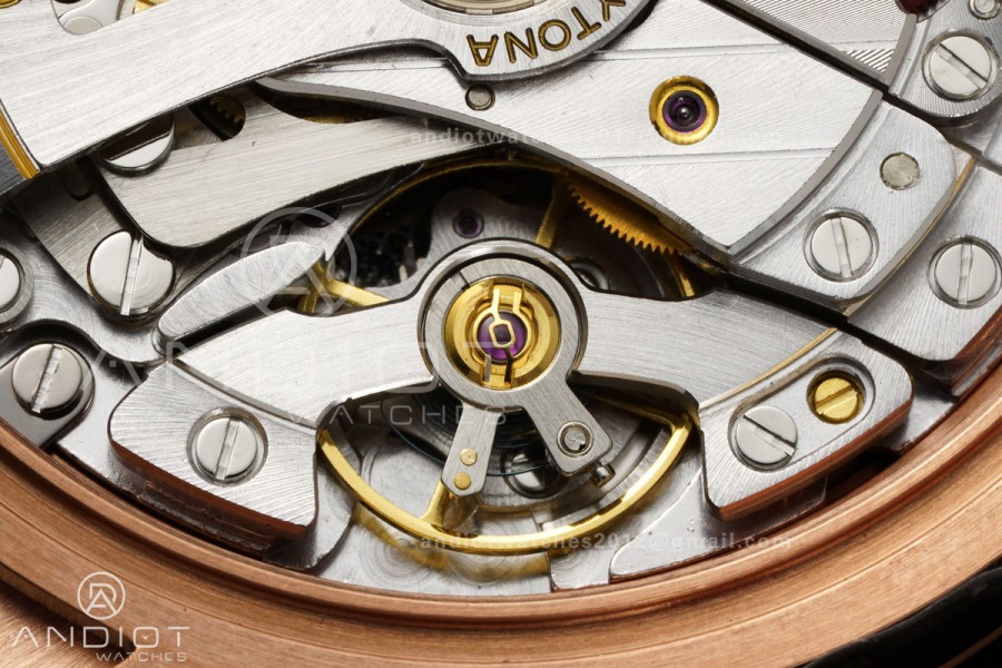 Daytona 126515 VF 1:1 Best Edition 904L Steel Black/RG Diamonds Dial on Oysterflex Strap DD4131