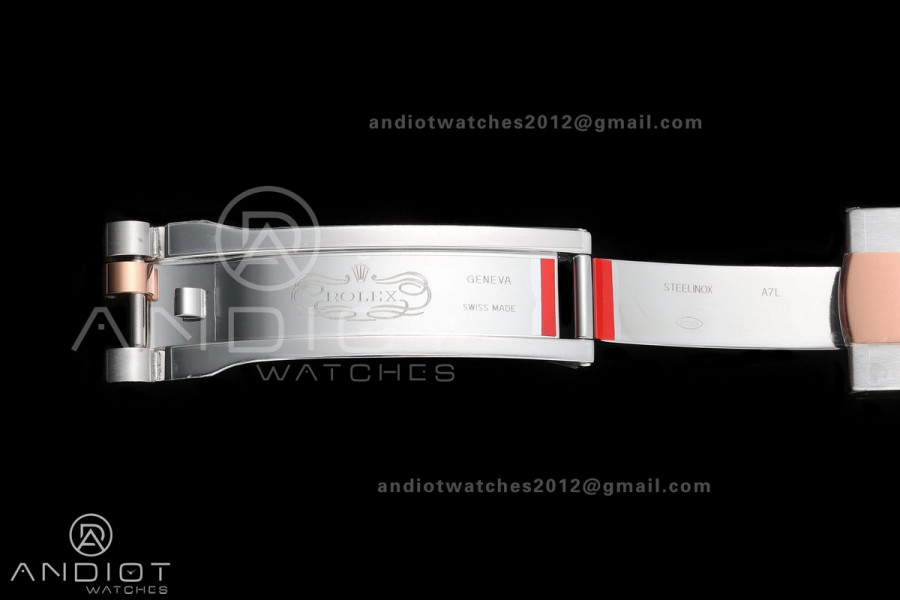 DateJust 41 126331 904L SS/RG VF 1:1 Best Edition Brown Stick Dial on Jubilee Bracelet DD3235