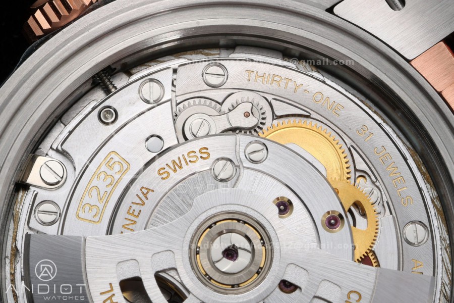 DateJust 41 126331 904L SS/RG VF 1:1 Best Edition RG Stick Dial on Jubilee Bracelet DD3235