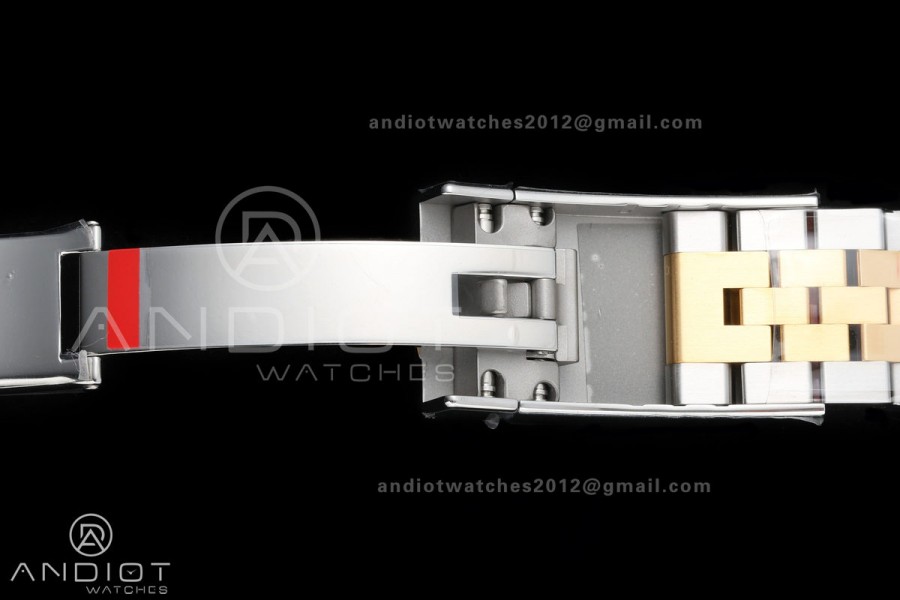 DateJust 41 126333 904L SS/YG VF 1:1 Best Edition White Stick Dial on Jubilee Bracelet DD3235