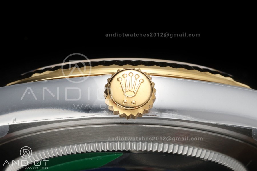 DateJust 41 126333 904L SS/YG VF 1:1 Best Edition YG Stick Dial on Jubilee Bracelet DD3235