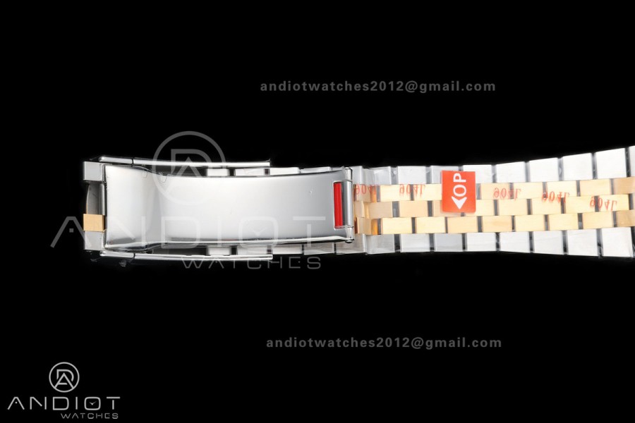 DateJust 41 126333 904L SS/YG VF 1:1 Best Edition YG Diamonds Dial on Jubilee Bracelet DD3235