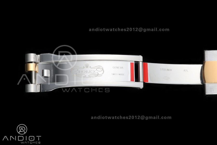 DateJust 41 126333 904L SS/YG VF 1:1 Best Edition YG Diamonds Dial on Jubilee Bracelet DD3235