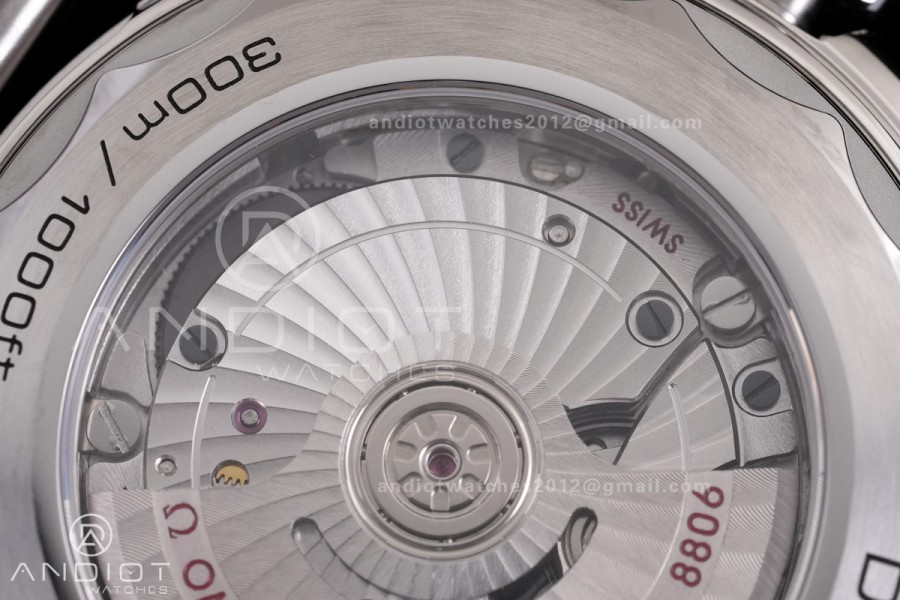 Seamaster Diver 42mm Titanium Bezel SS VSF Best Edition Gray Dial On SS Mesh Bracelet Super Clone 8806