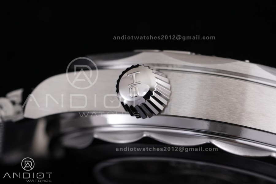 Seamaster Diver 42mm Titanium Bezel SS VSF Best Edition Gray Dial On SS Mesh Bracelet Super Clone 8806