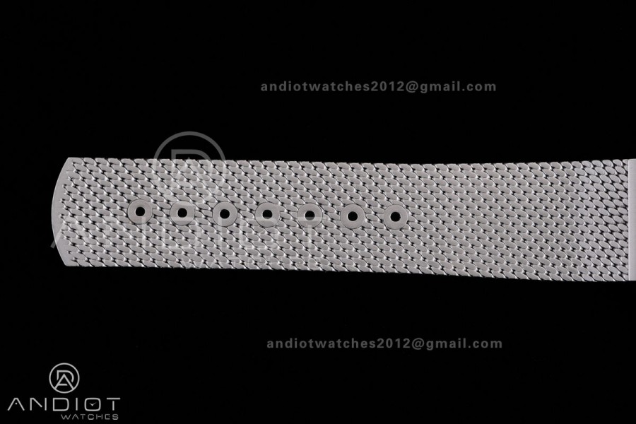 Seamaster Diver 42mm Titanium Bezel SS VSF Best Edition Gray Dial On SS Mesh Bracelet Super Clone 8806