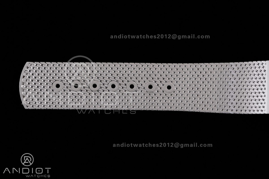 Seamaster Diver 42mm Titanium Bezel SS VSF Best Edition Gray Dial On SS Mesh Bracelet Super Clone 8806