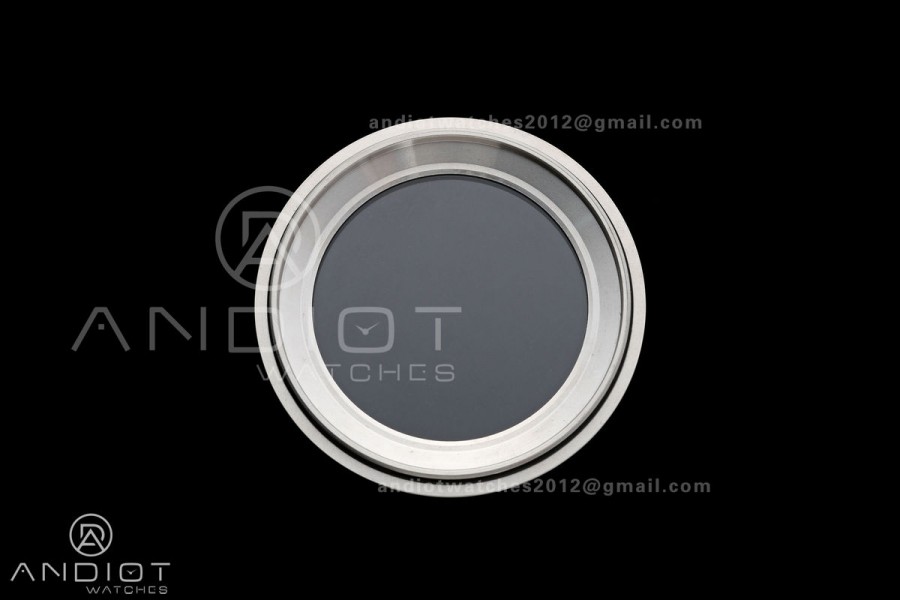 Top Time B31 BLF 1:1 Best Edition White Dial Orange Hand on Brown Leather Strap AB31