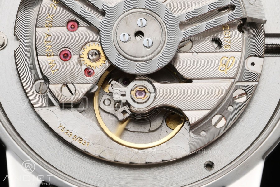 Top Time B31 BLF 1:1 Best Edition Green Dial Orange Hand on Green Leather Strap AB31