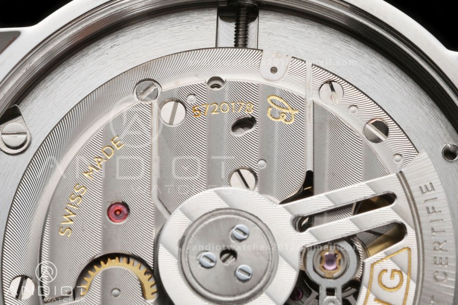 Top Time B31 BLF 1:1 Best Edition Green Dial Orange Hand on Green Leather Strap AB31